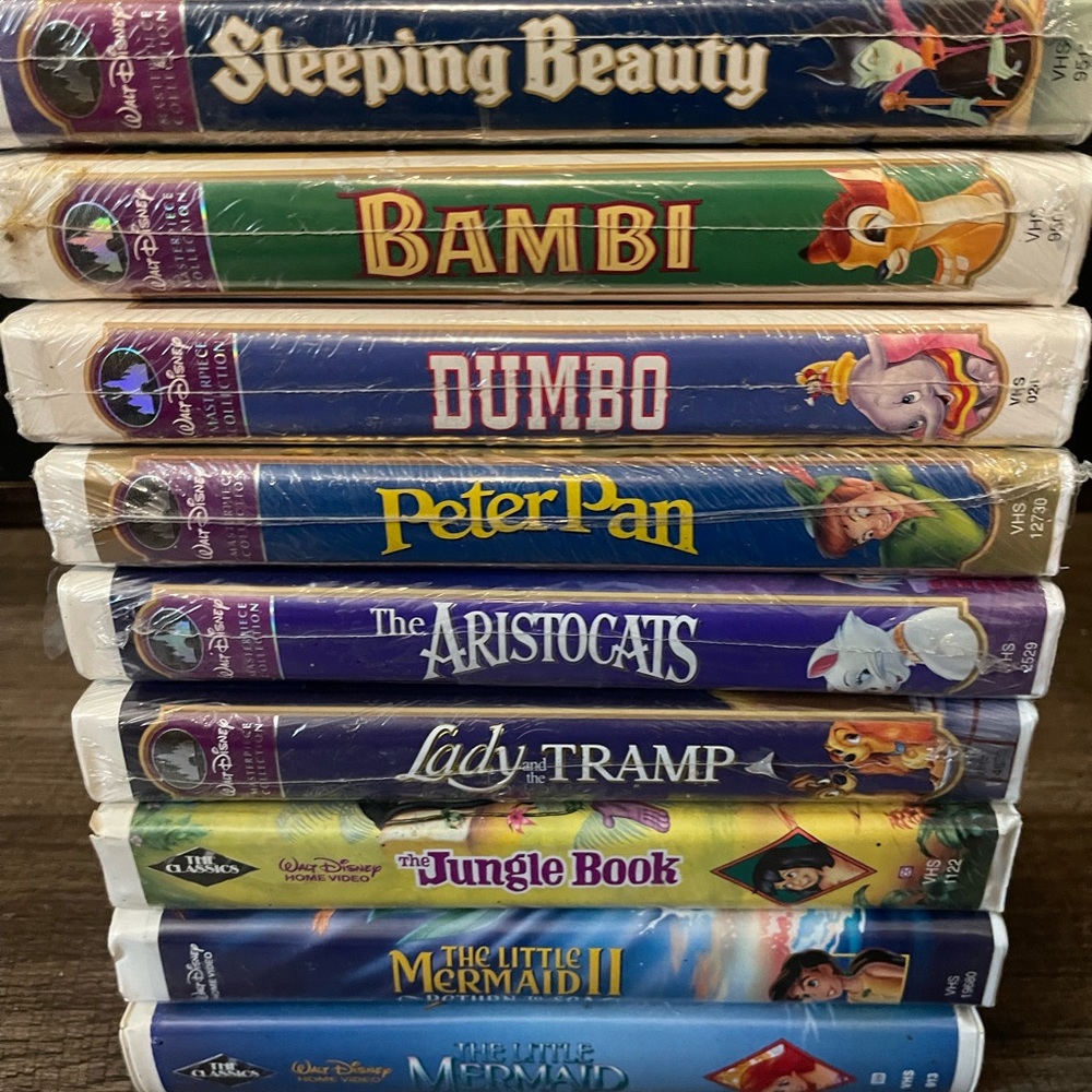 Vintage Walt Disney VHS’
